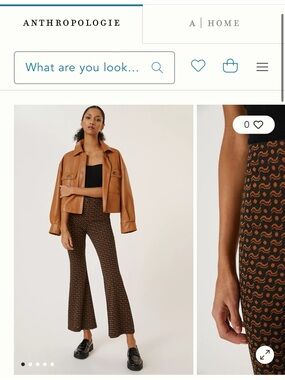 Anthropologie Sabine Flare Pants (size M)